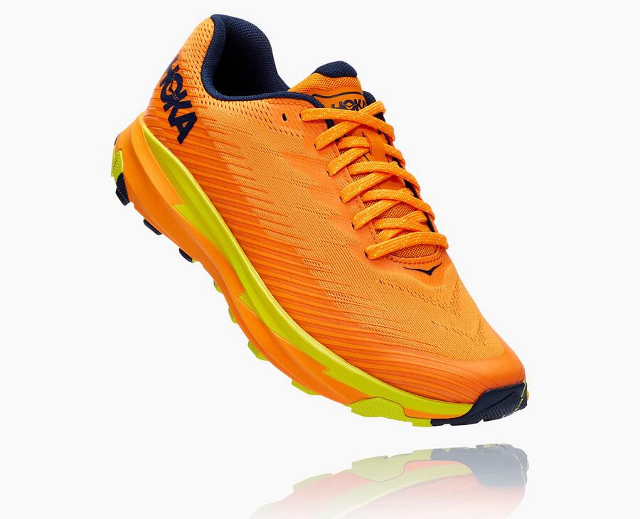 Hoka One One Torrent 2 - Men Trail Shoes - Orange,Australia UOR-320647